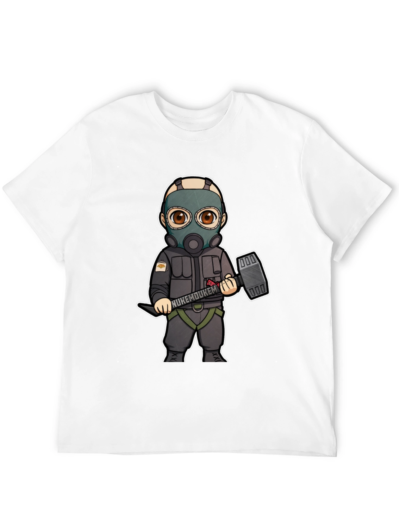 Cartoon Character Graphic Print T-Shirt