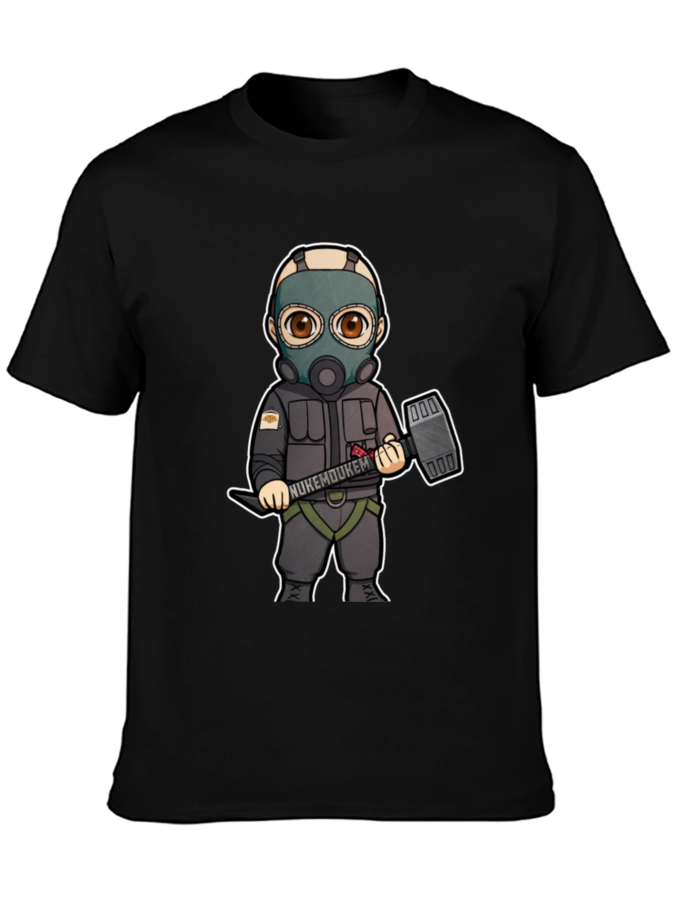Cartoon Character Graphic Print T-Shirt