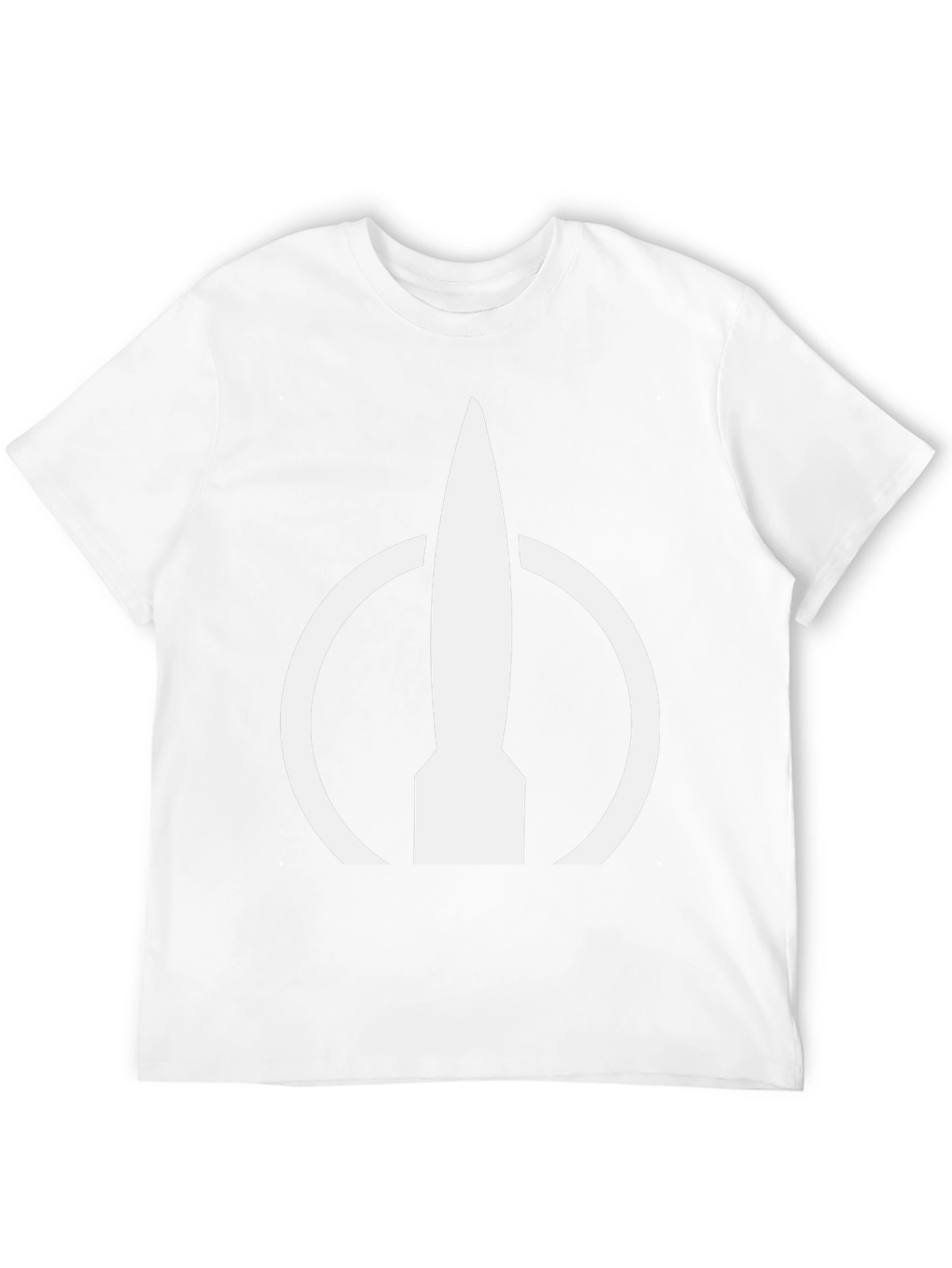 Rocket Symbol Black T-Shirt