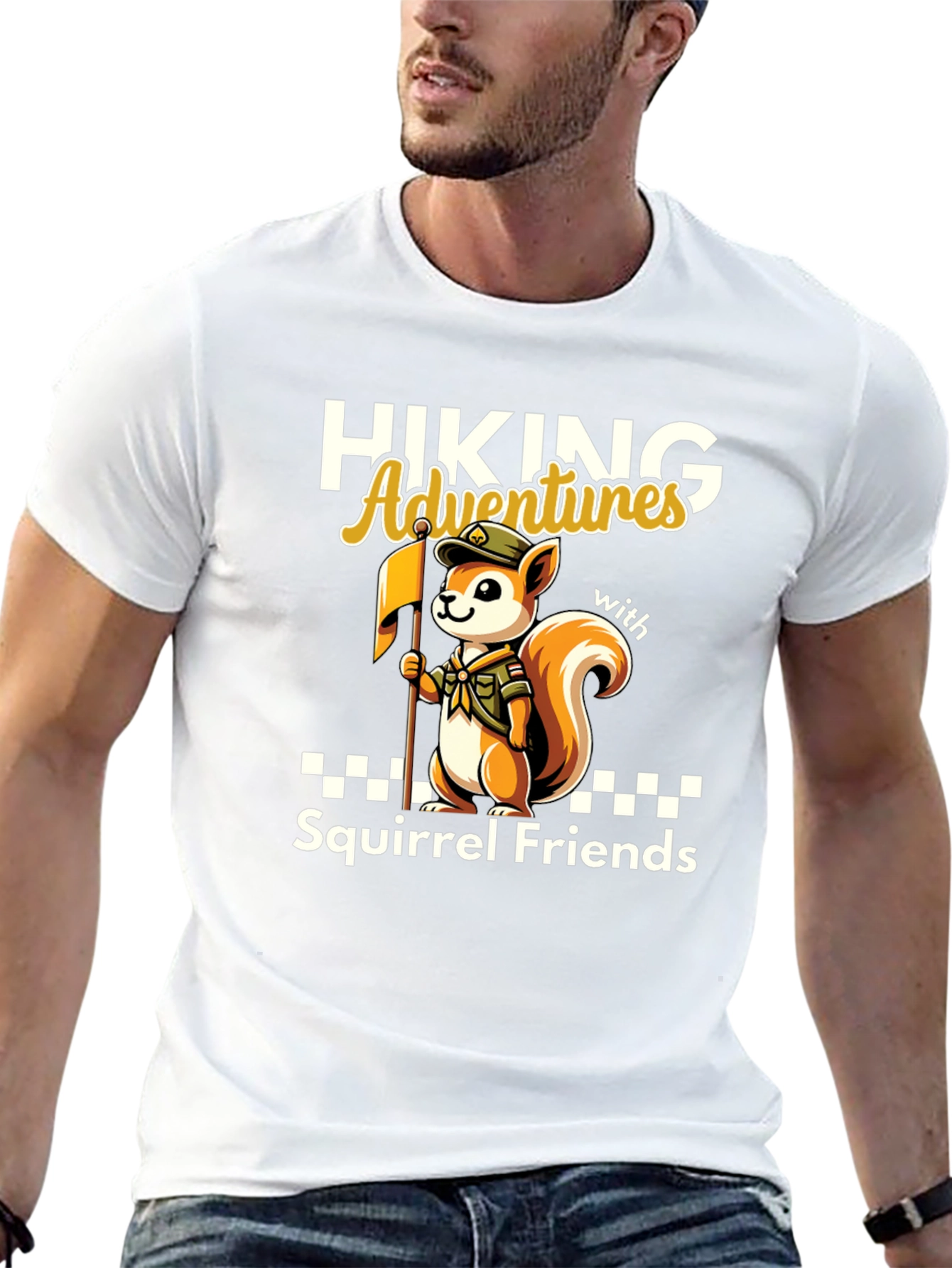 Hiking Adventures with Squirrel Friends T-Shirt