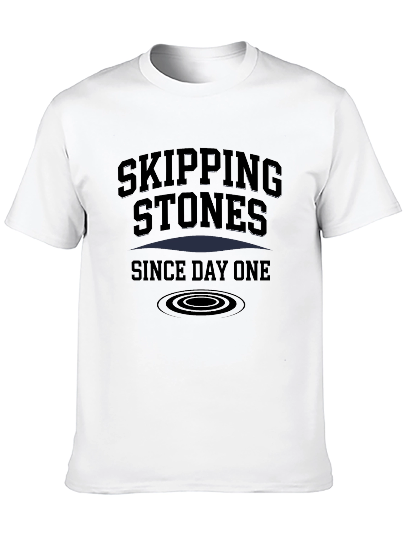 Skipping Stones Since Day One Graphic T-Shirt