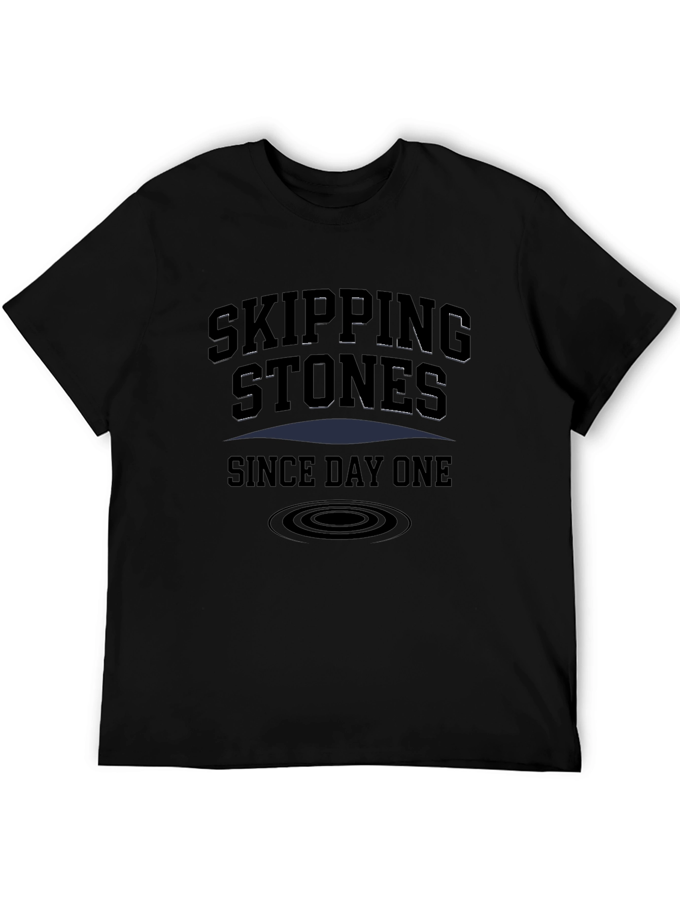 Skipping Stones Since Day One Graphic T-Shirt