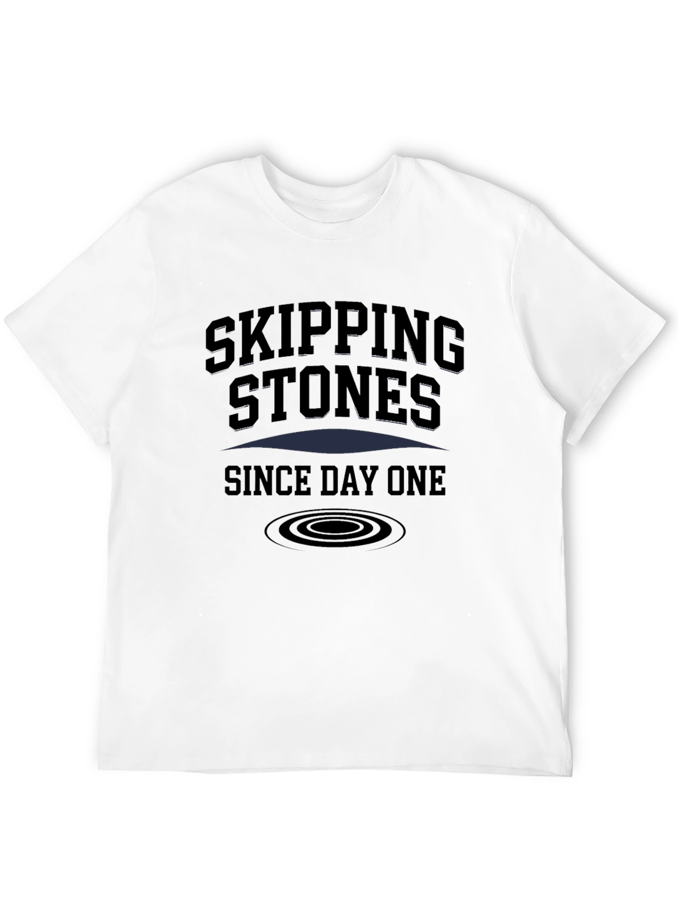 Skipping Stones Since Day One Graphic T-Shirt