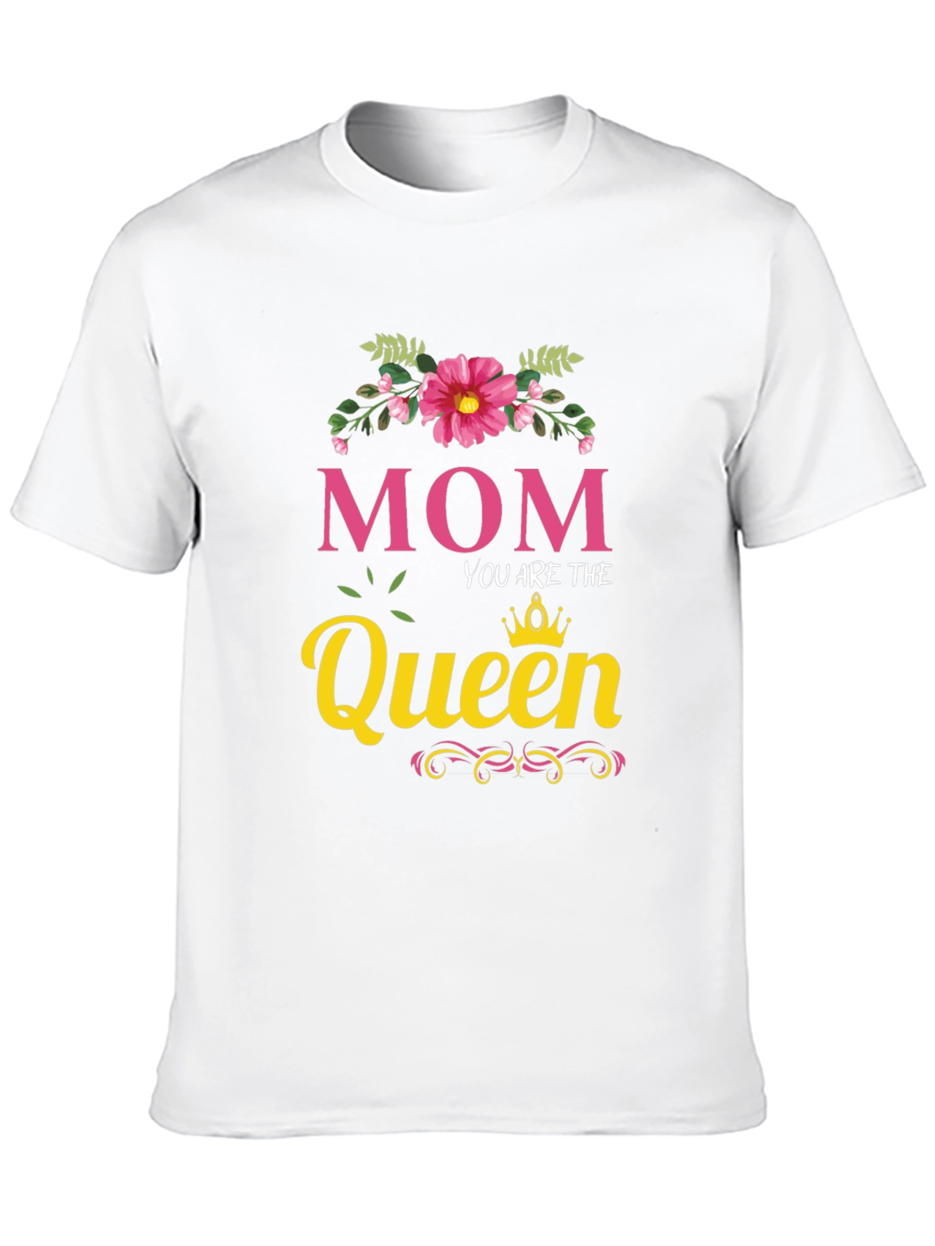 Mom You Are The Queen Black T-Shirt