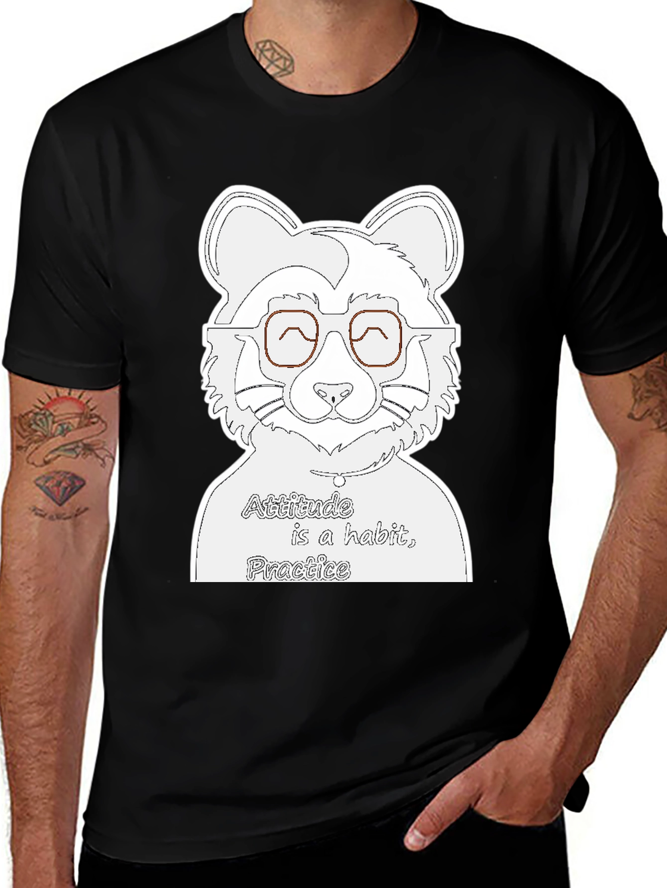 Attitude is a Habit T-Shirt