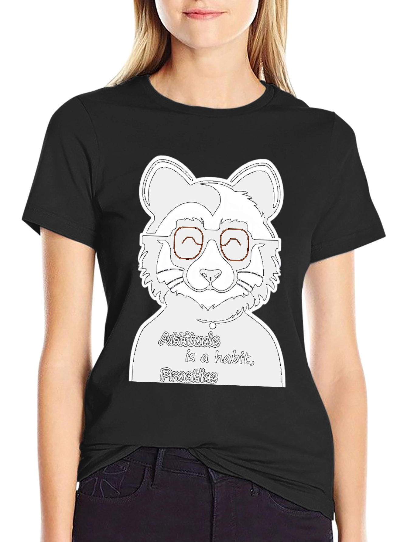 Attitude is a Habit T-Shirt
