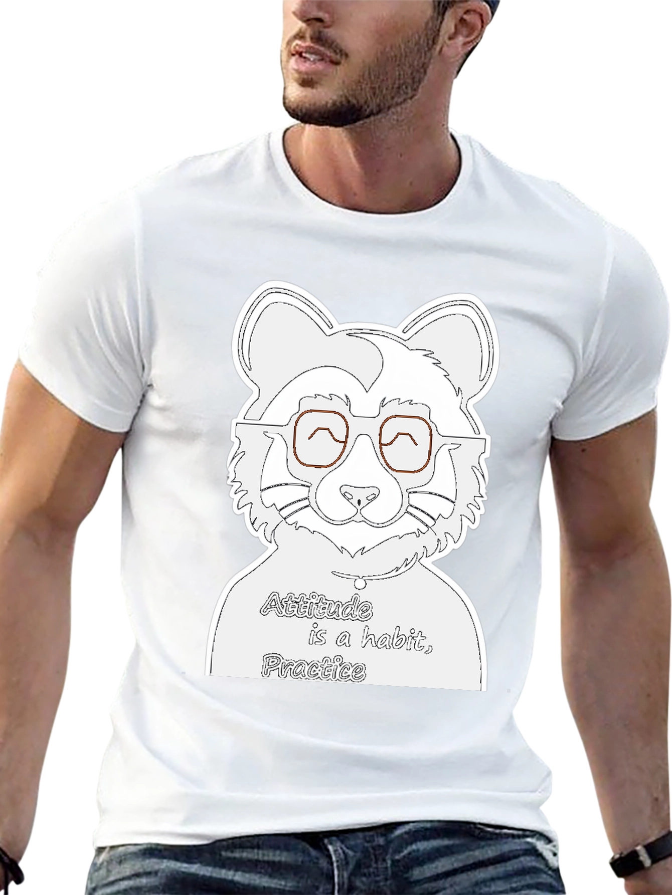 Attitude is a Habit T-Shirt