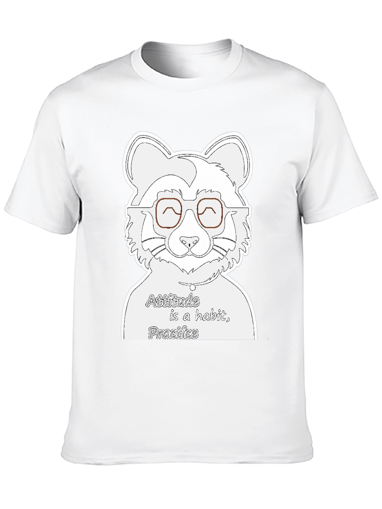Attitude is a Habit T-Shirt