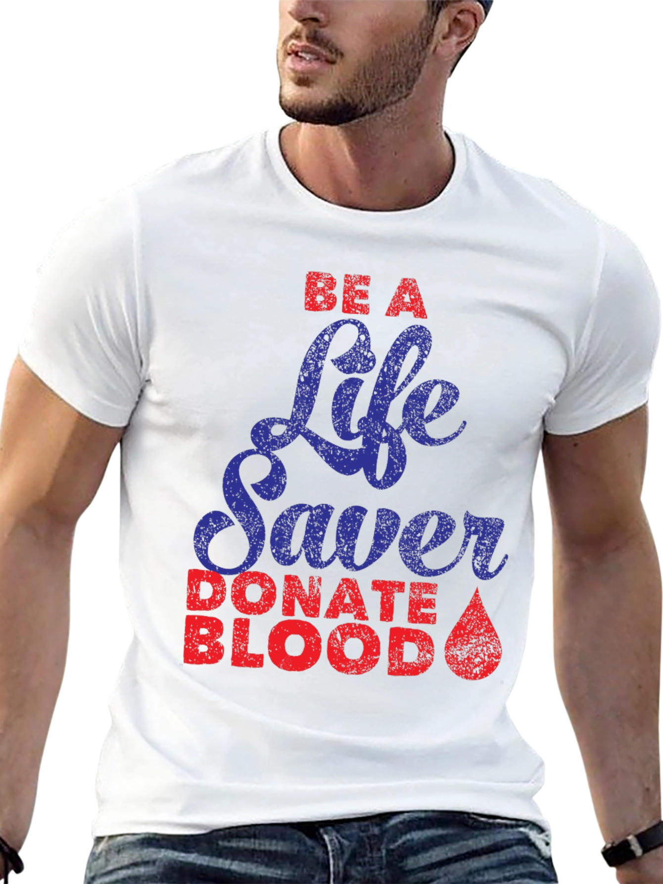 Be A Life Saver T-Shirt Donate Blood Tee