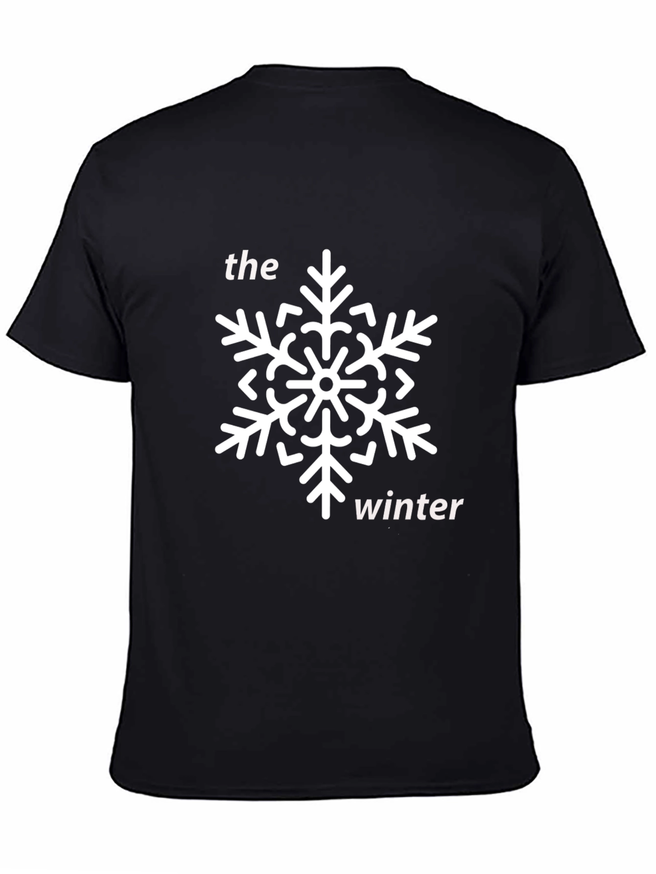 Winter Snowflake Graphic T-Shirt