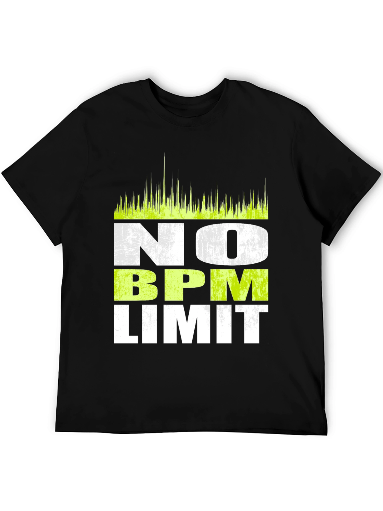 No BPM Limit Black Graphic T-Shirt