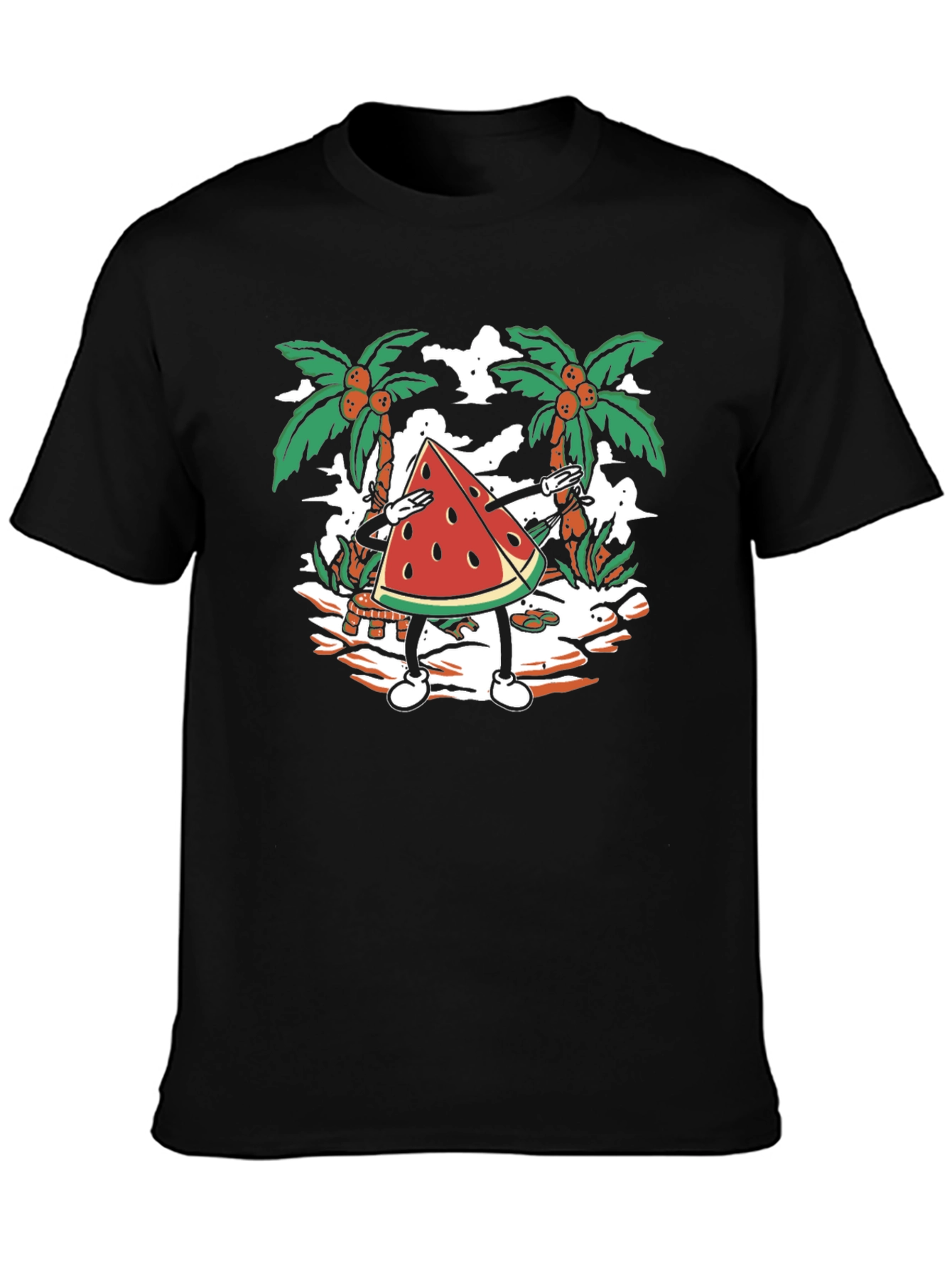 Fun Watermelon Dabbing T-Shirt