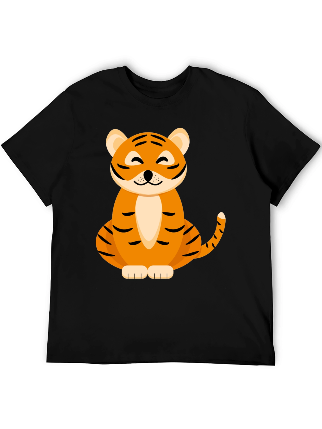 Cute Tiger Graphic Tee - Soft & Stylish