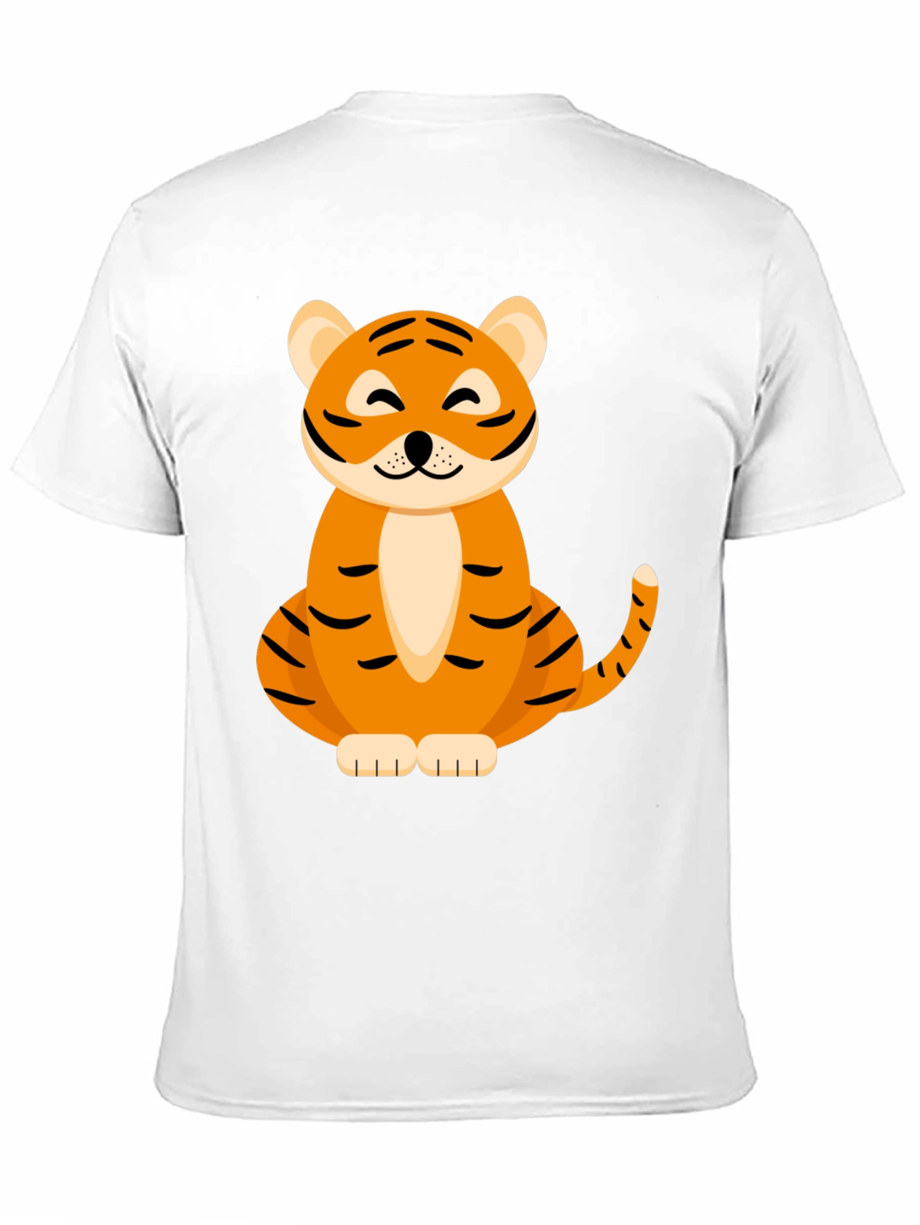 Cute Tiger Graphic Tee - Soft & Stylish