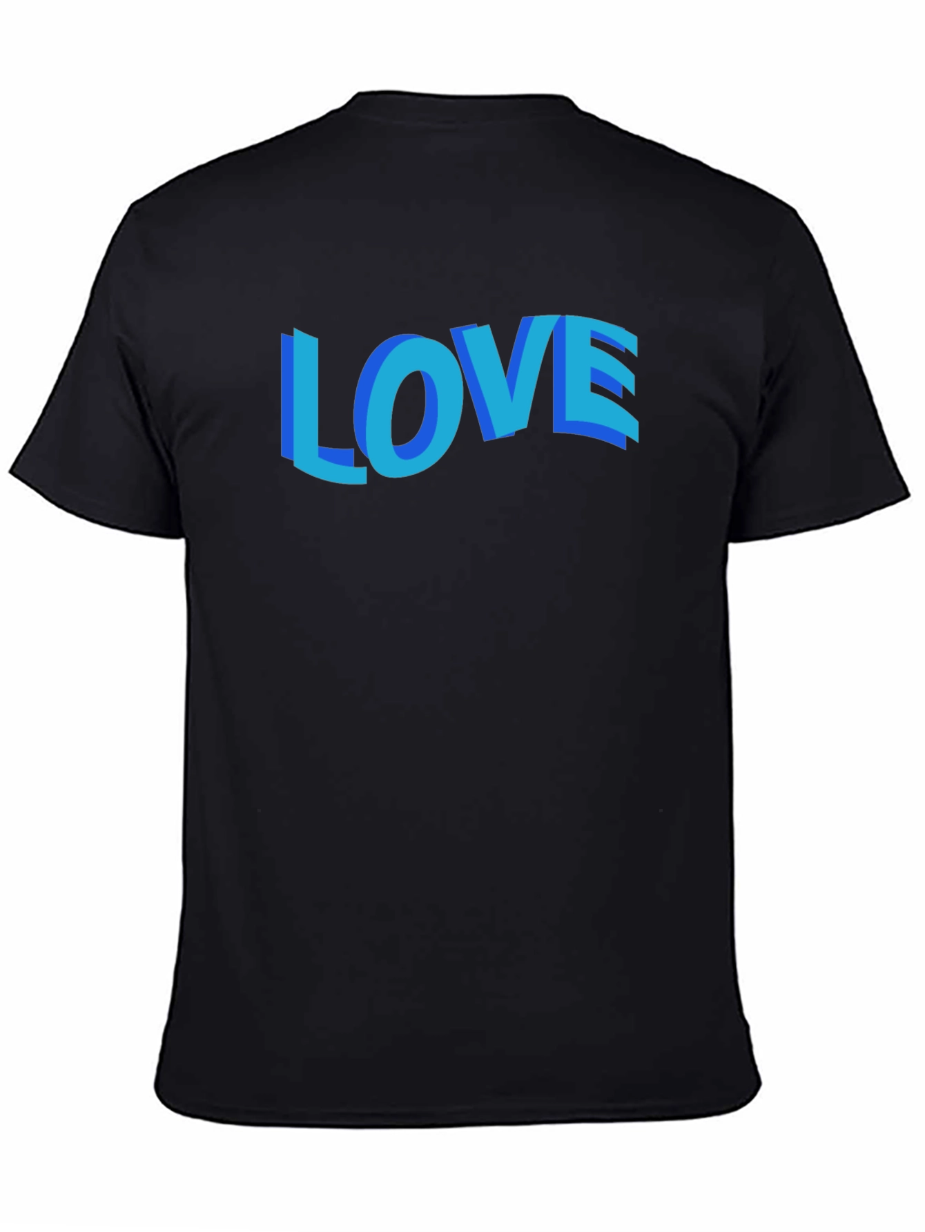 LOVE Graphic T-Shirt - Stylish Black Cotton Tee