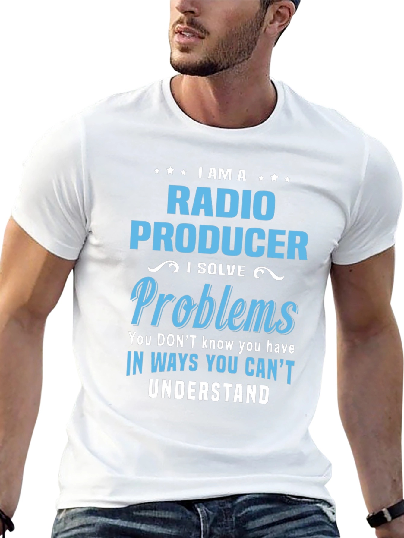 Radio Producer T-Shirt - I Solve Problems