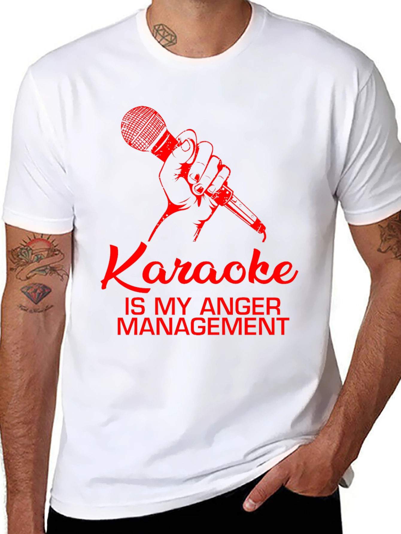 Karaoke Anger Management Graphic Tee