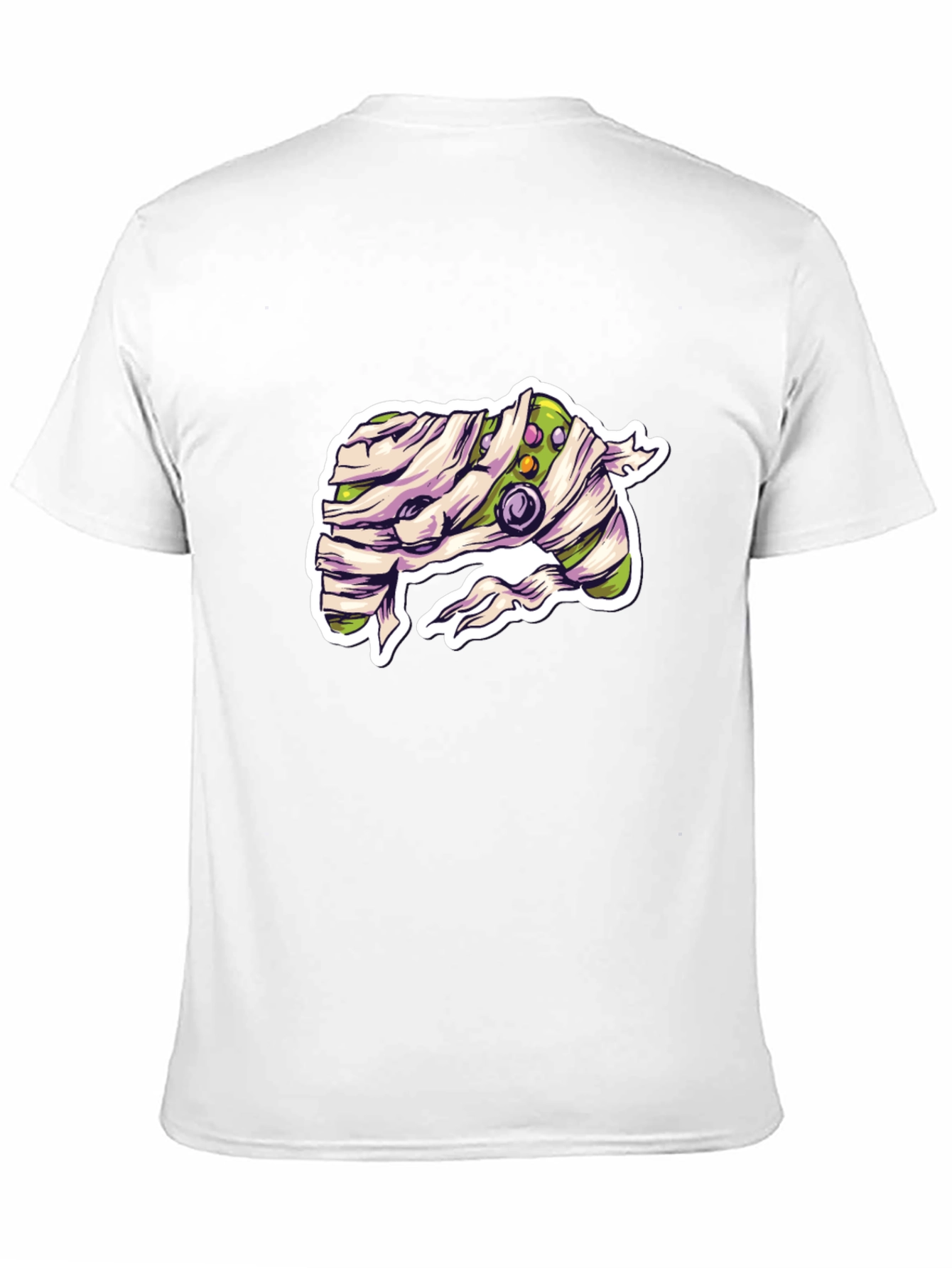 Mummy Controller Graphic T-Shirt - Gamer Halloween Tee