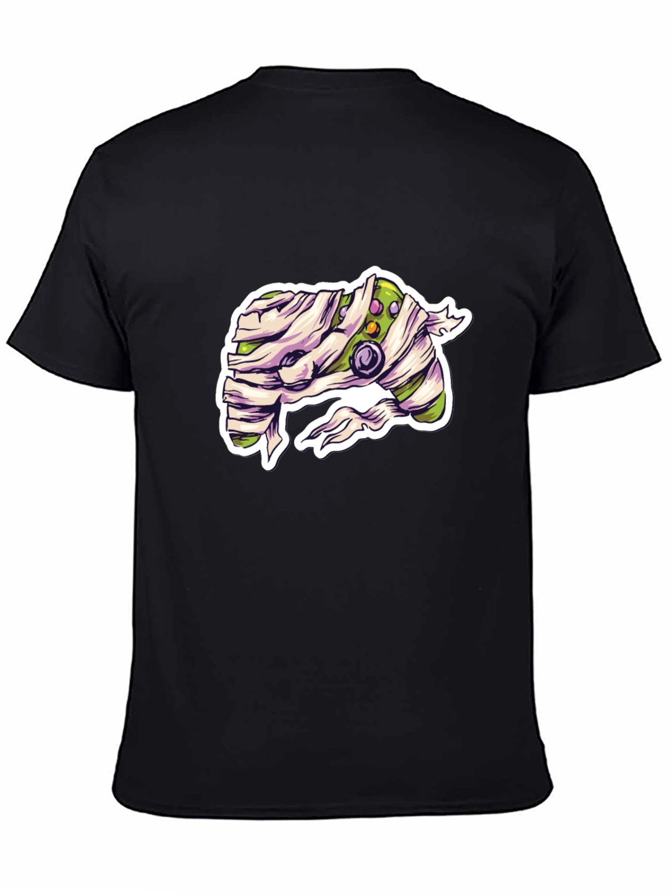 Mummy Controller Graphic T-Shirt - Gamer Halloween Tee