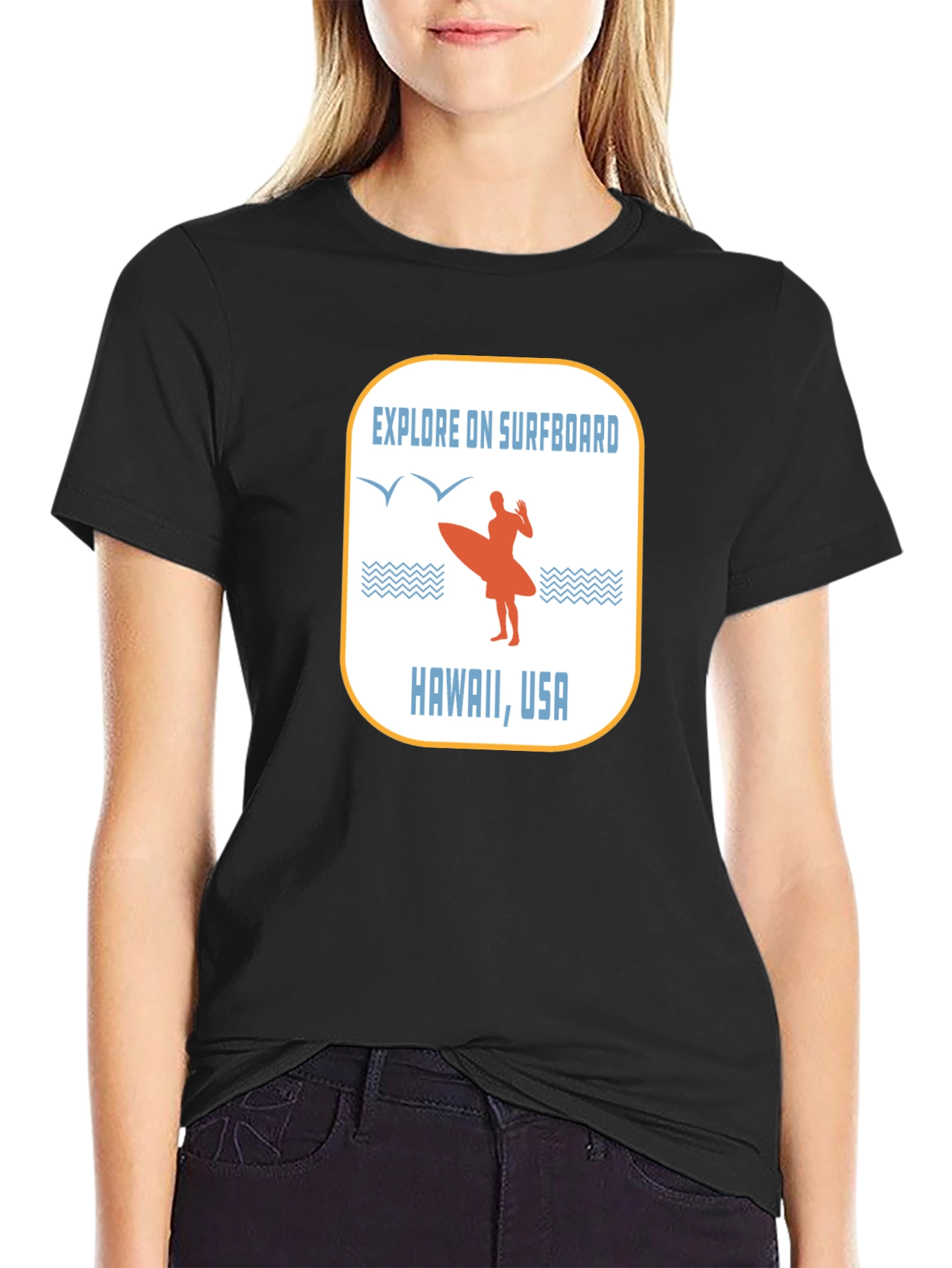 Hawaii Surfboard T-Shirt