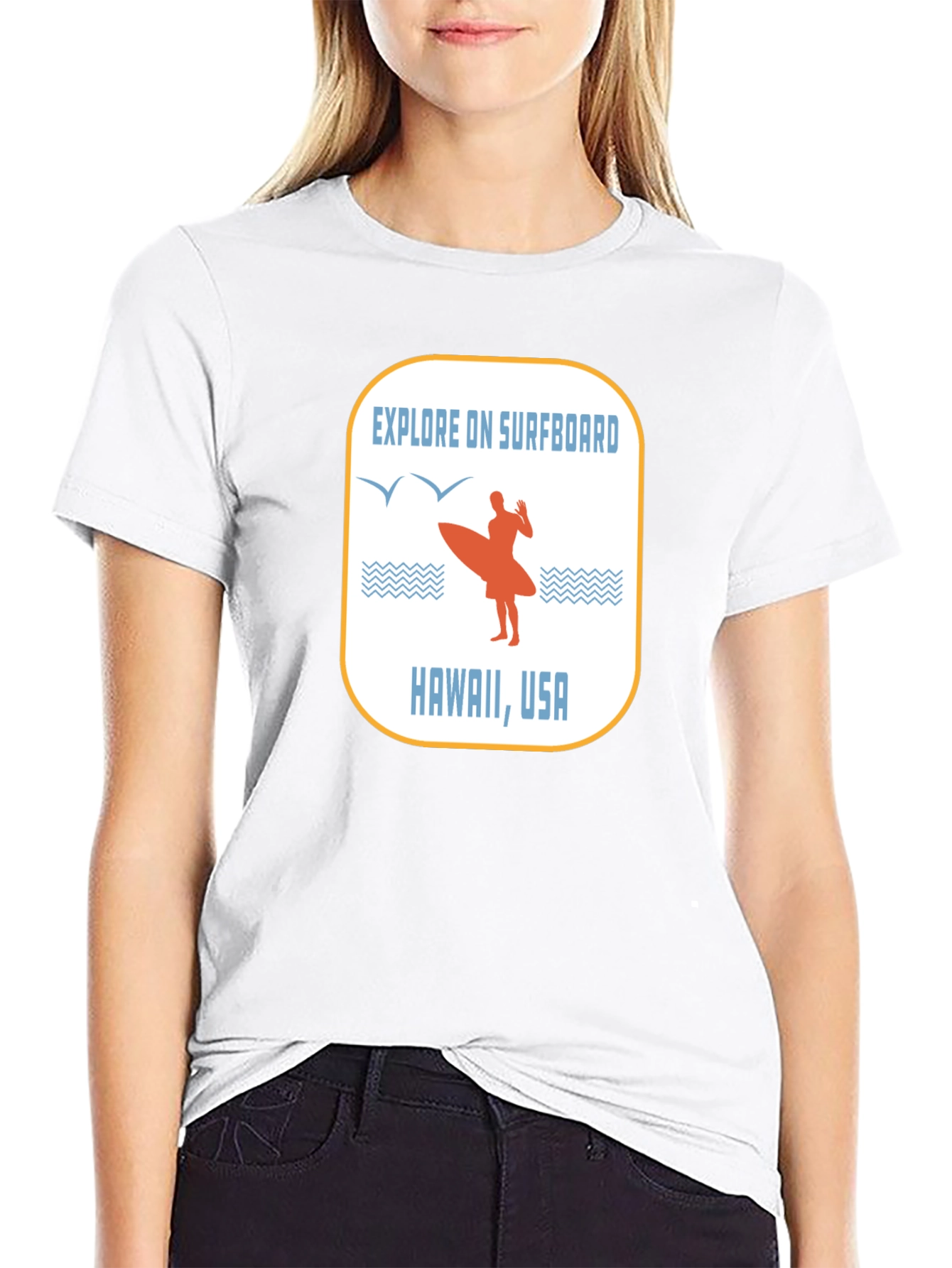 Hawaii Surfboard T-Shirt