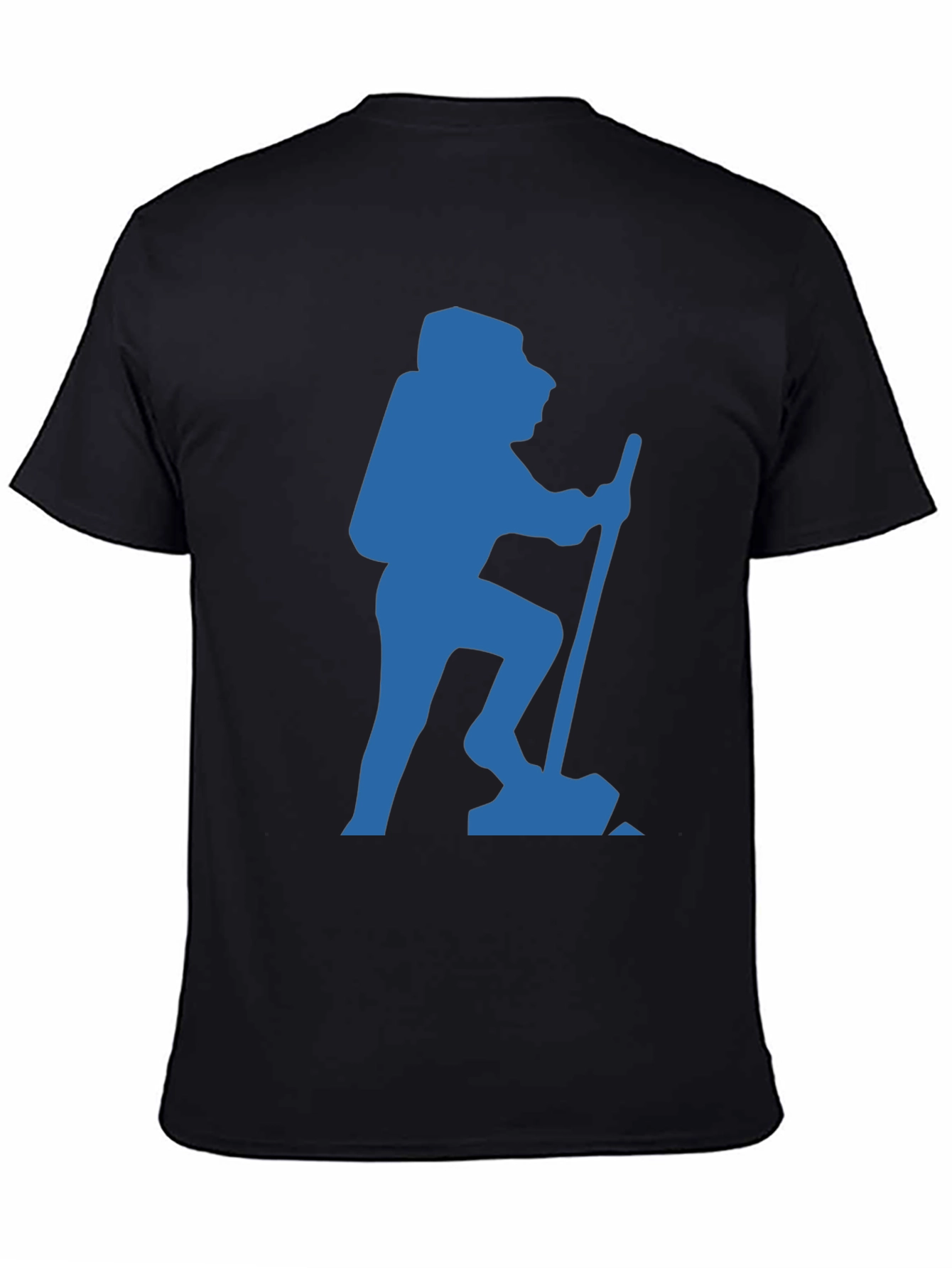 Hiking Adventure T-Shirt - Blue Silhouette