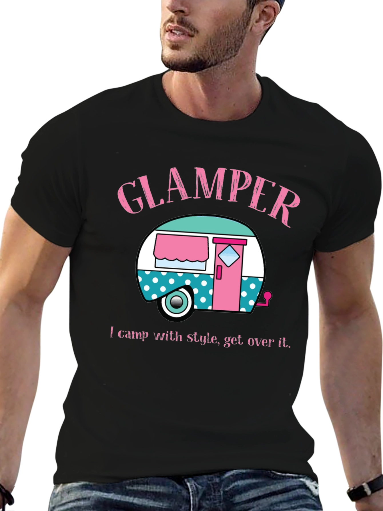 Glamping T-Shirt: Camp with Style!