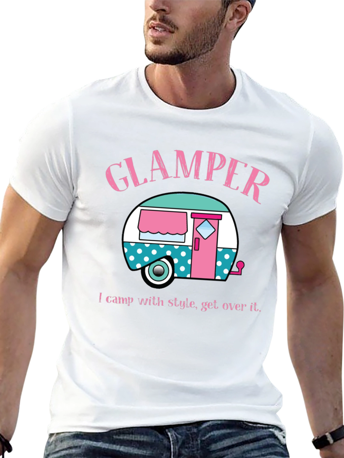 Glamping T-Shirt: Camp with Style!