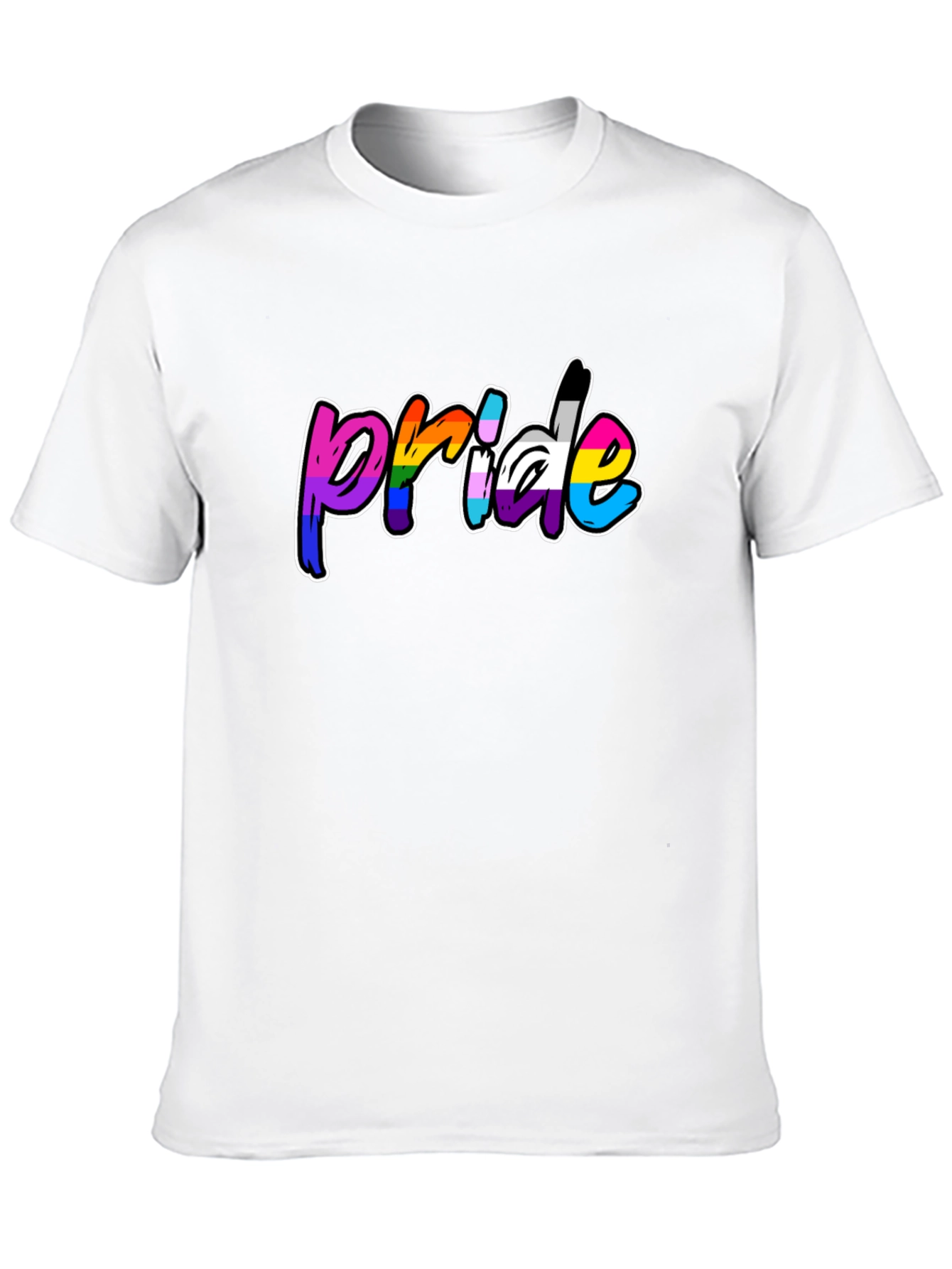 Pride Rainbow Graphic T-Shirt