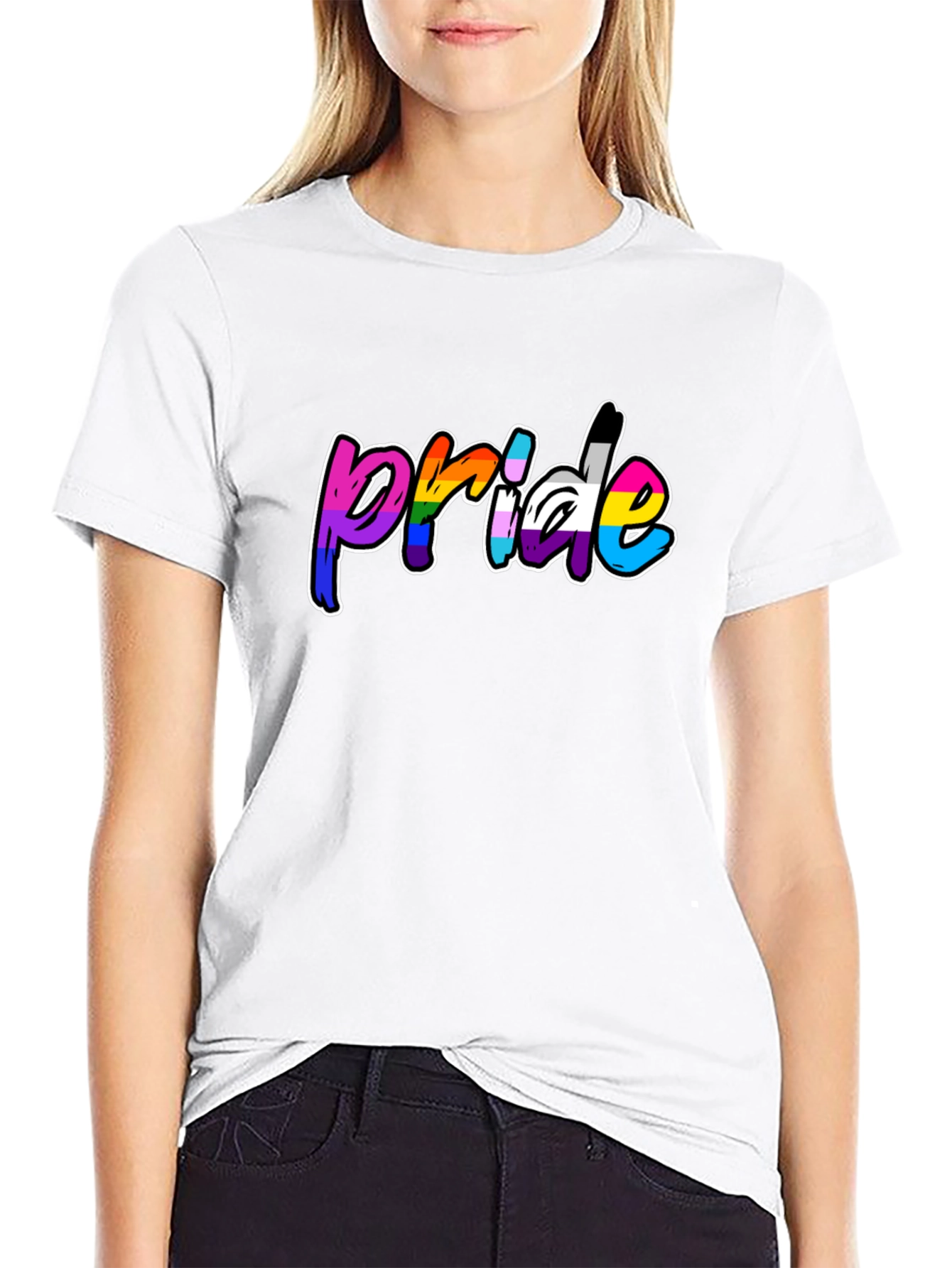 Pride Rainbow Graphic T-Shirt