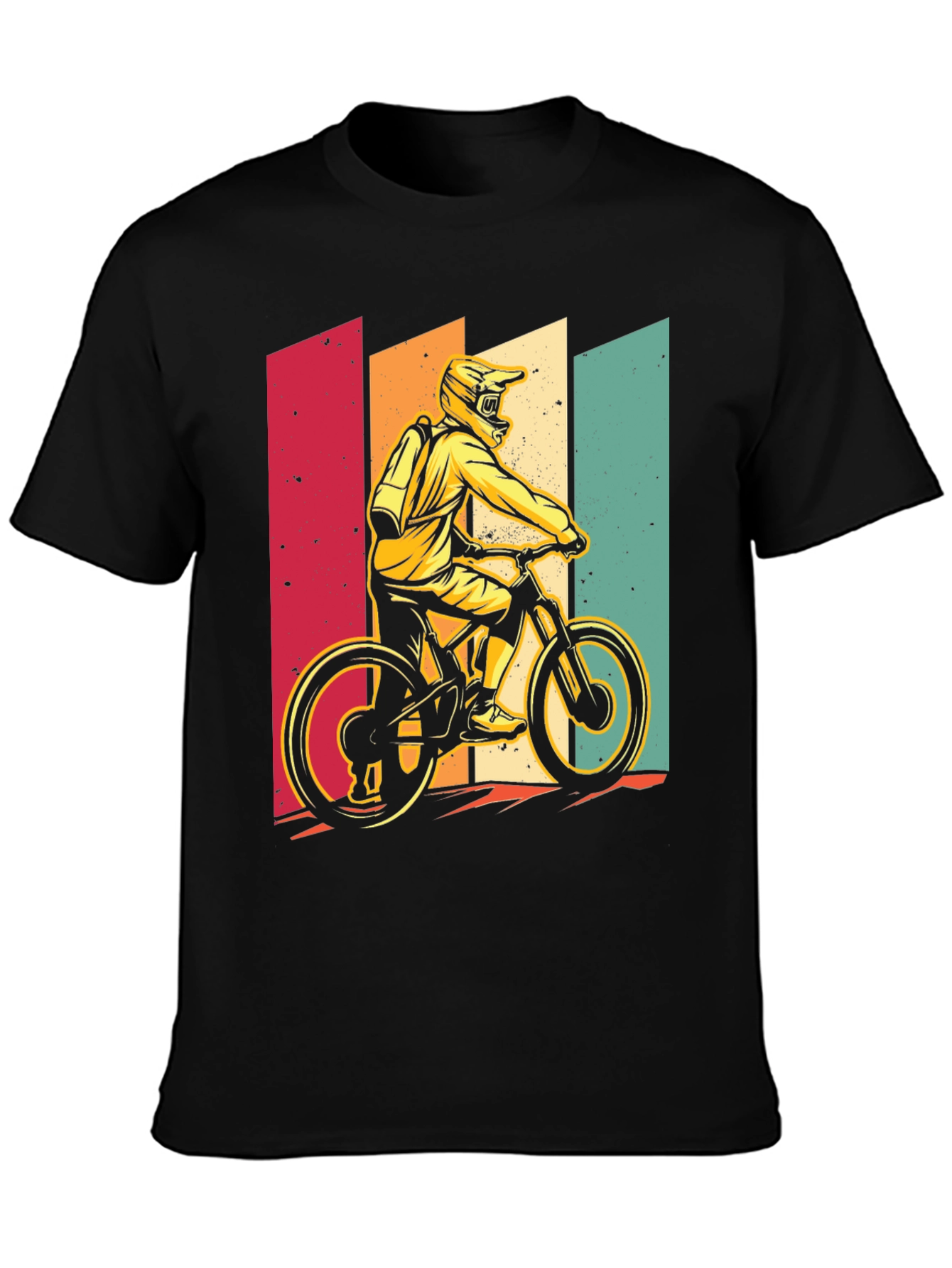 Retro Mountain Biker T-Shirt