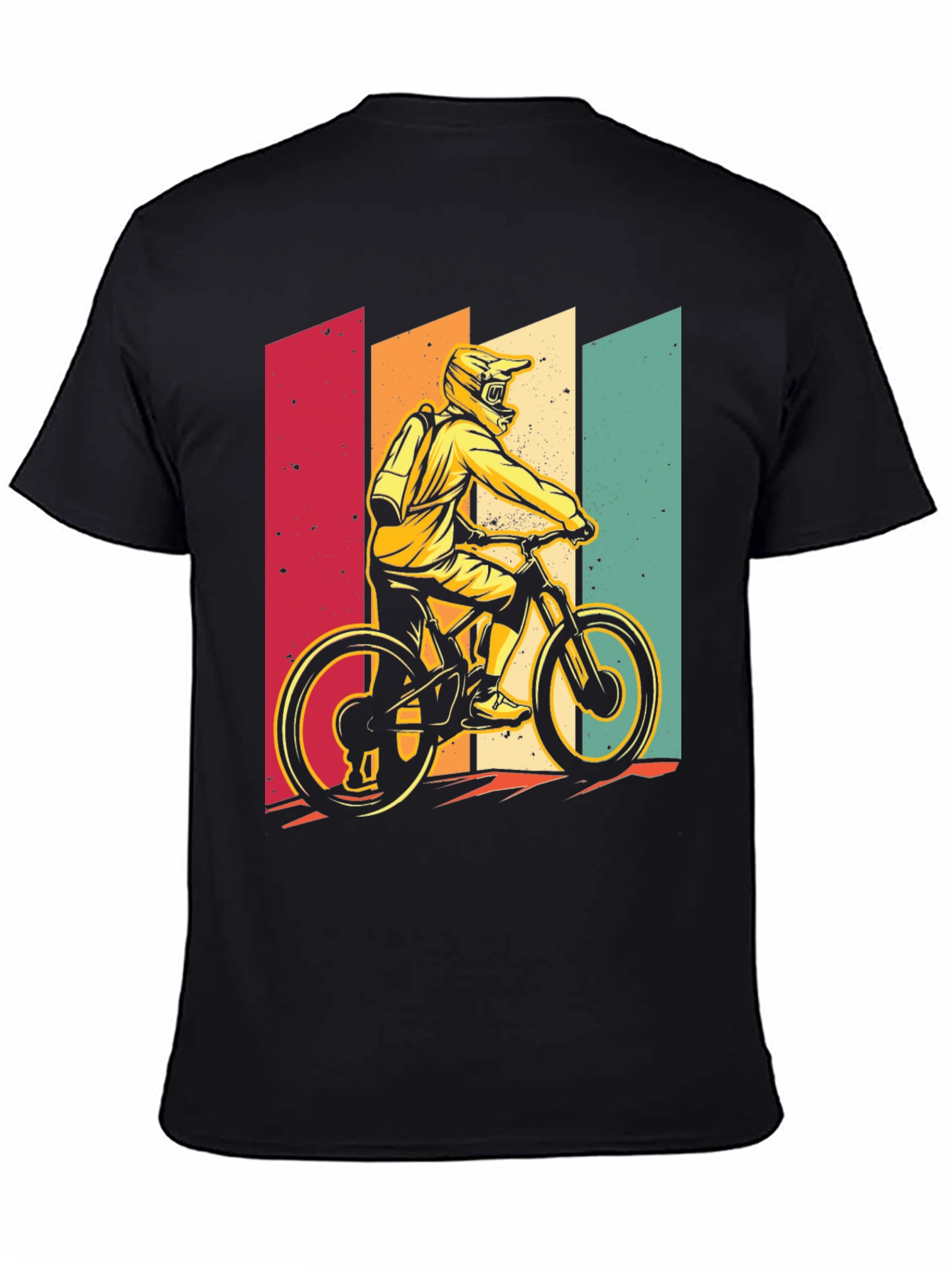 Retro Mountain Biker T-Shirt