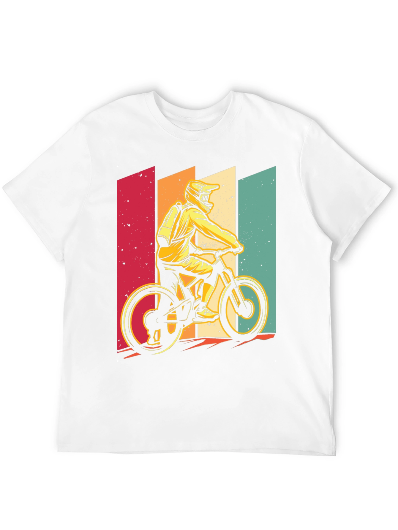 Retro Mountain Biker T-Shirt