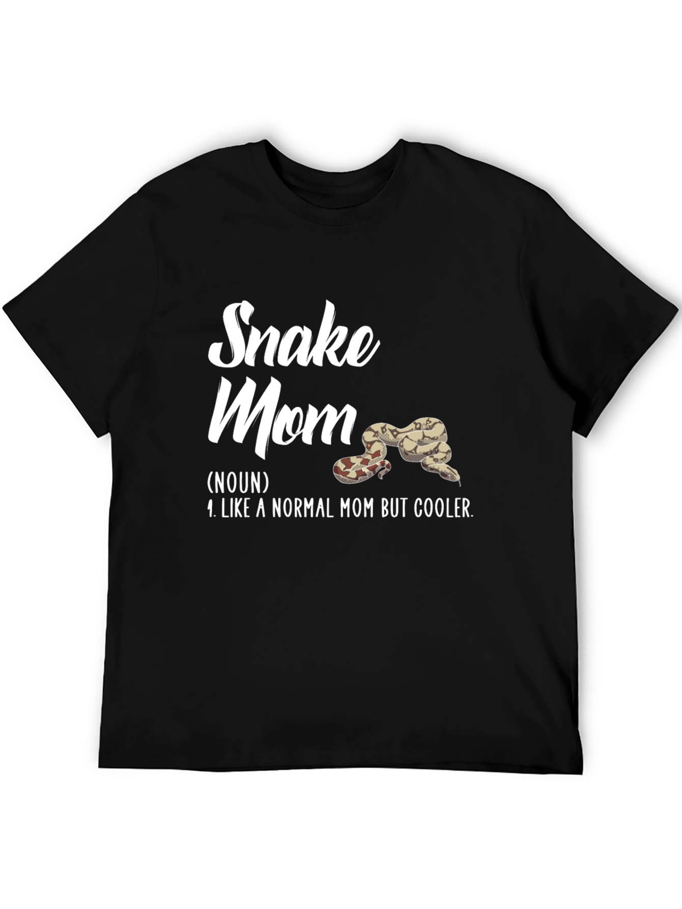 Snake Mom T-Shirt - Cool Reptile Lover Tee