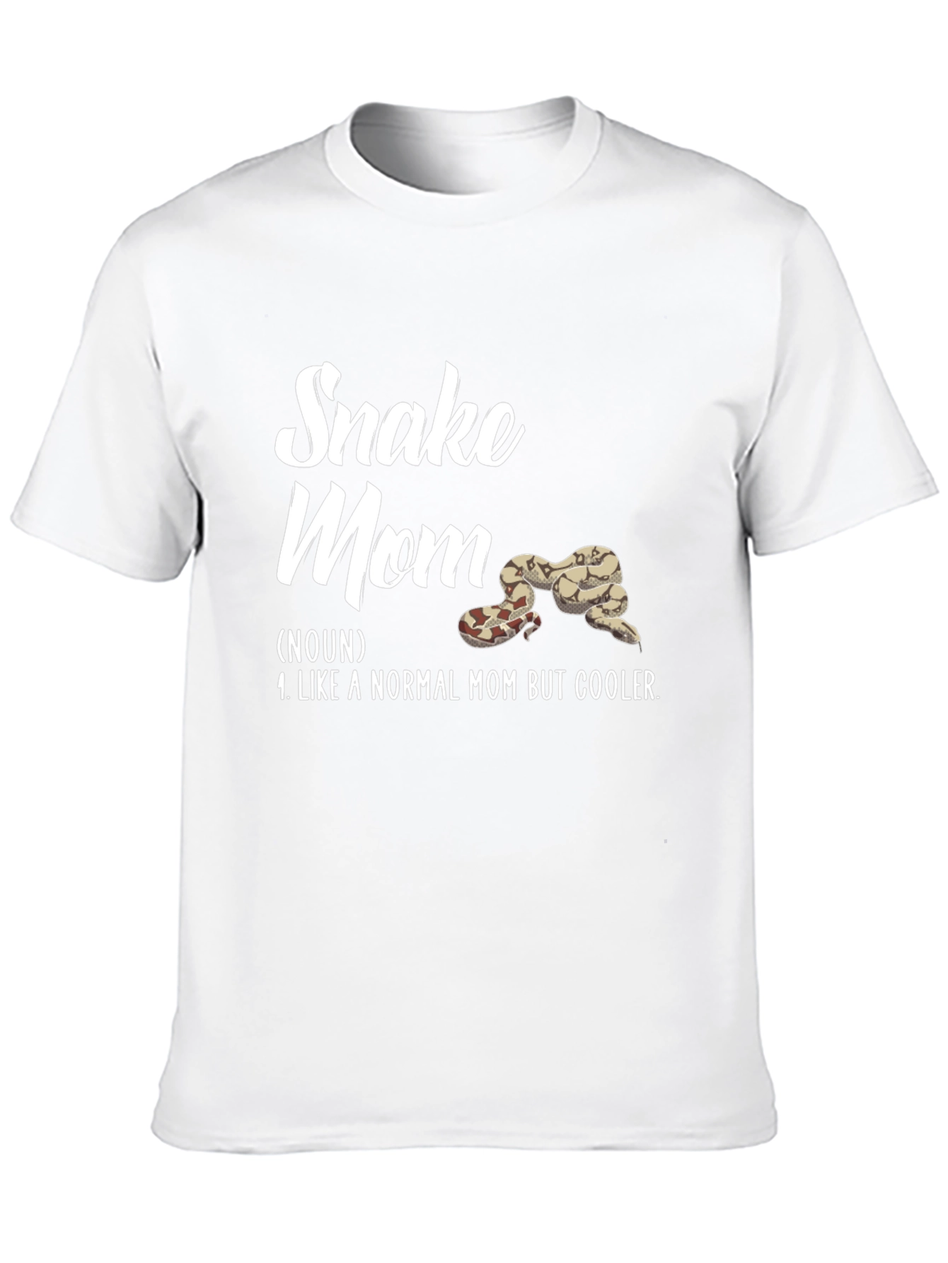 Snake Mom T-Shirt - Cool Reptile Lover Tee