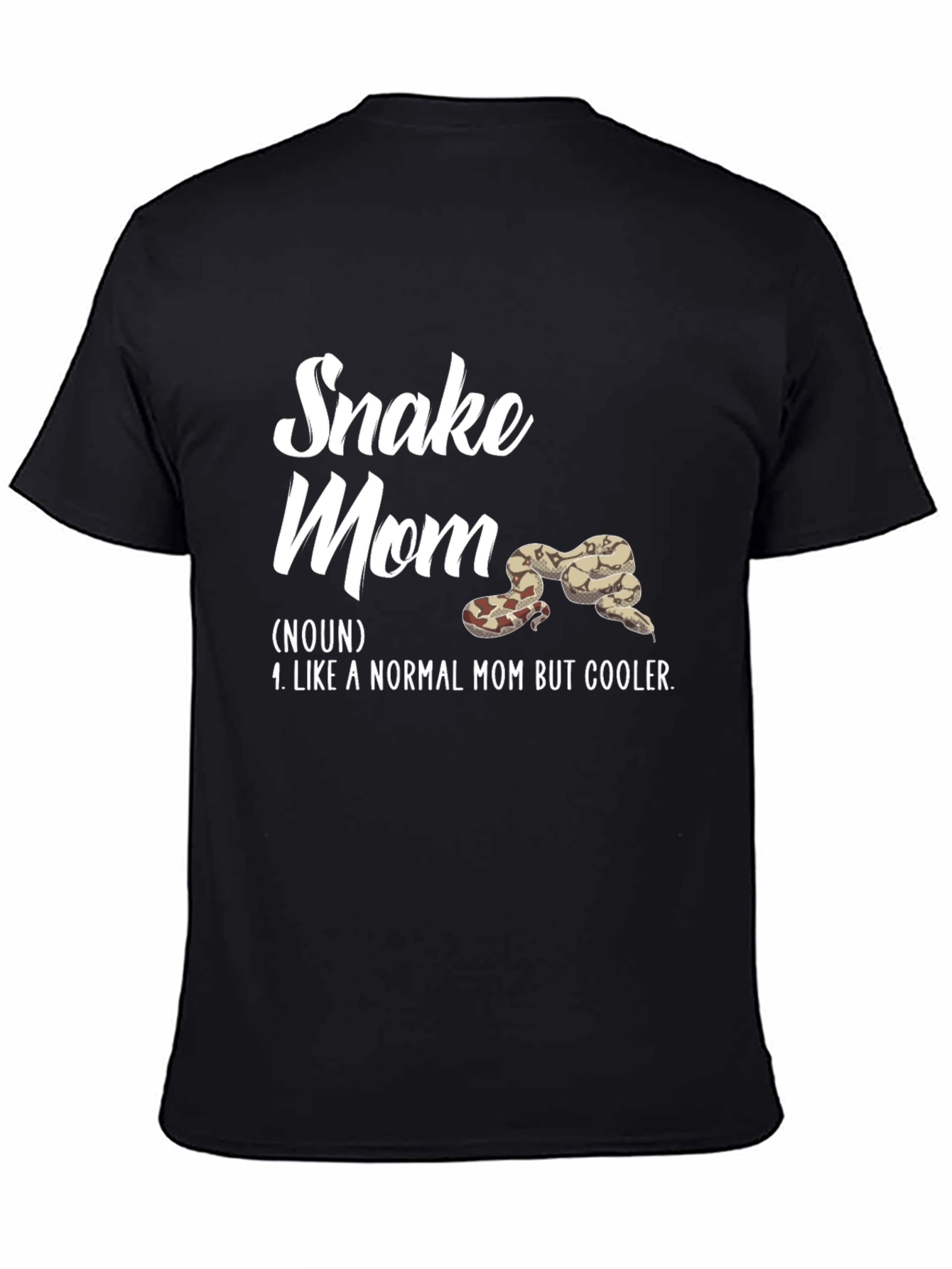 Snake Mom T-Shirt - Cool Reptile Lover Tee