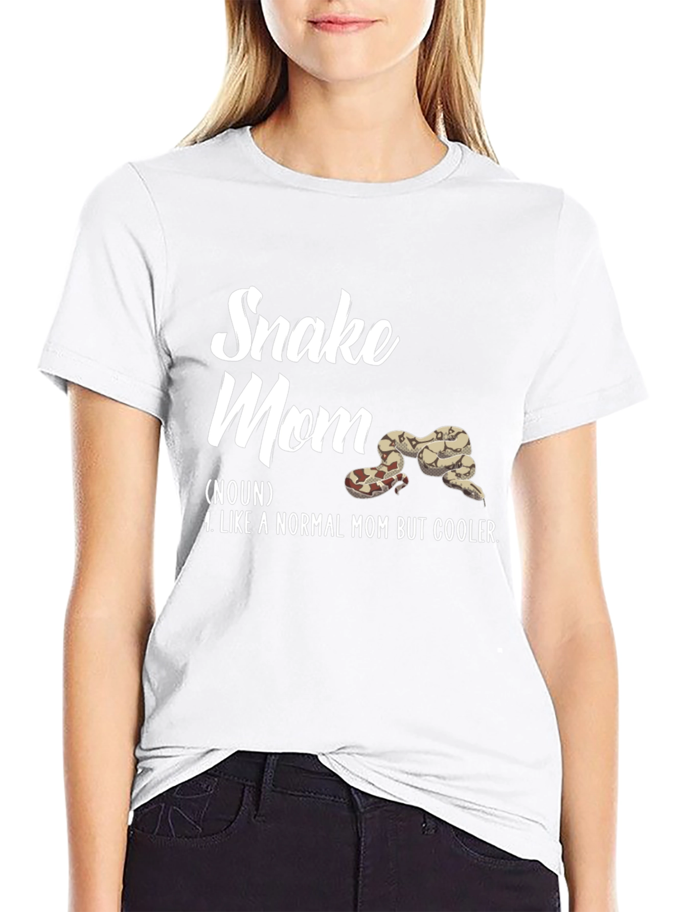 Snake Mom T-Shirt - Cool Reptile Lover Tee