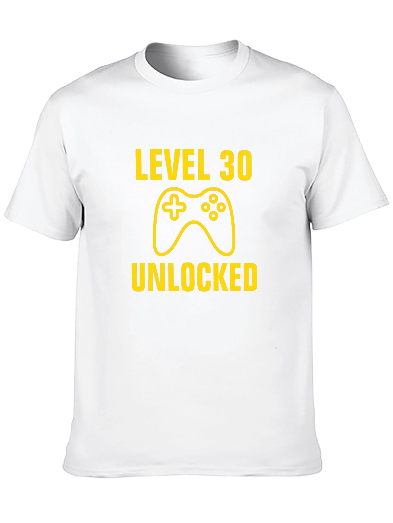 Level 30 Unlocked Graphic Tee - Gamer Birthday Shirt