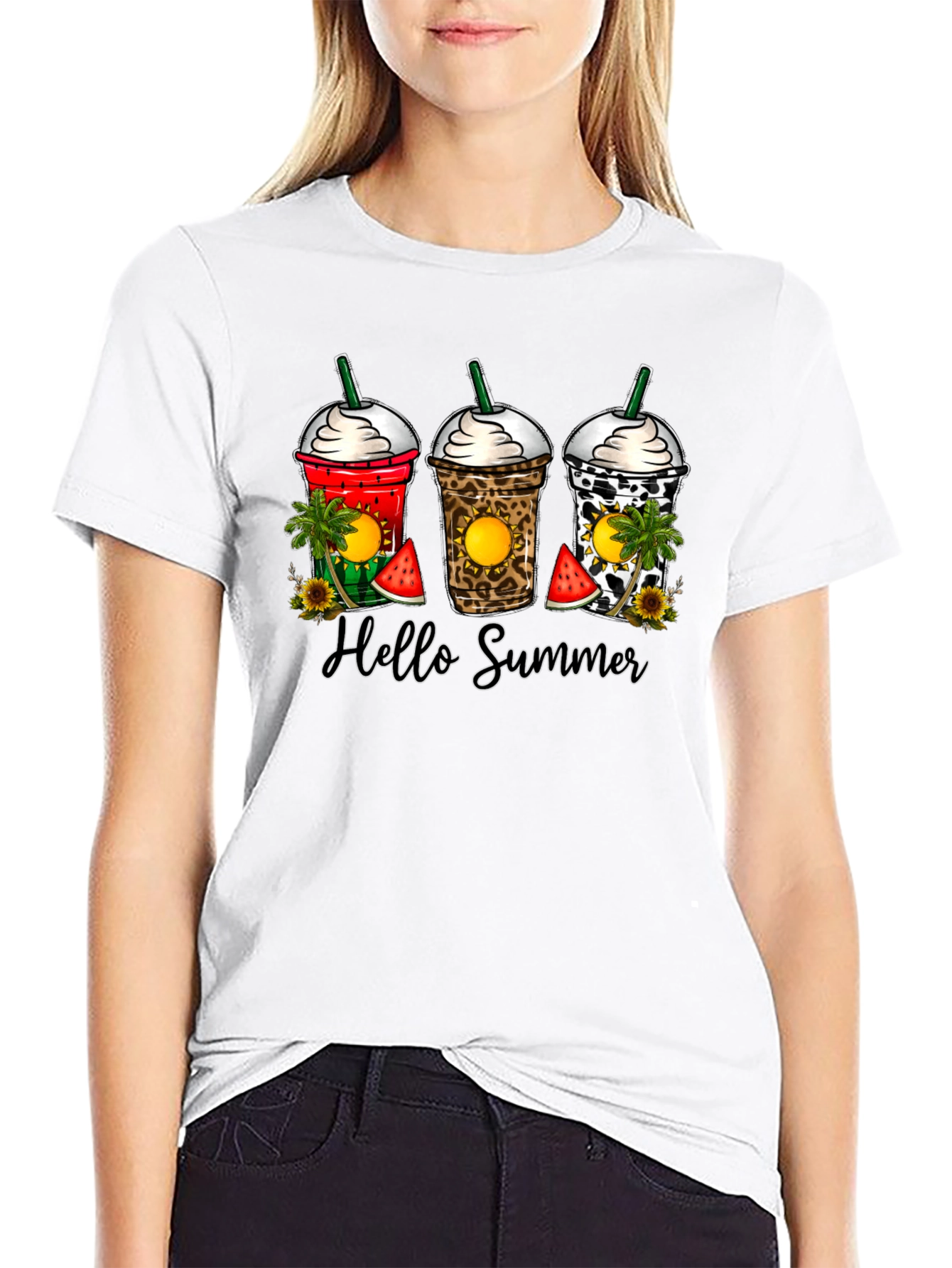 Hello Summer Frappe T-Shirt