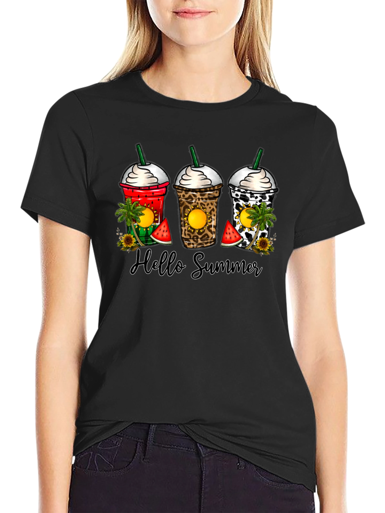 Hello Summer Frappe T-Shirt