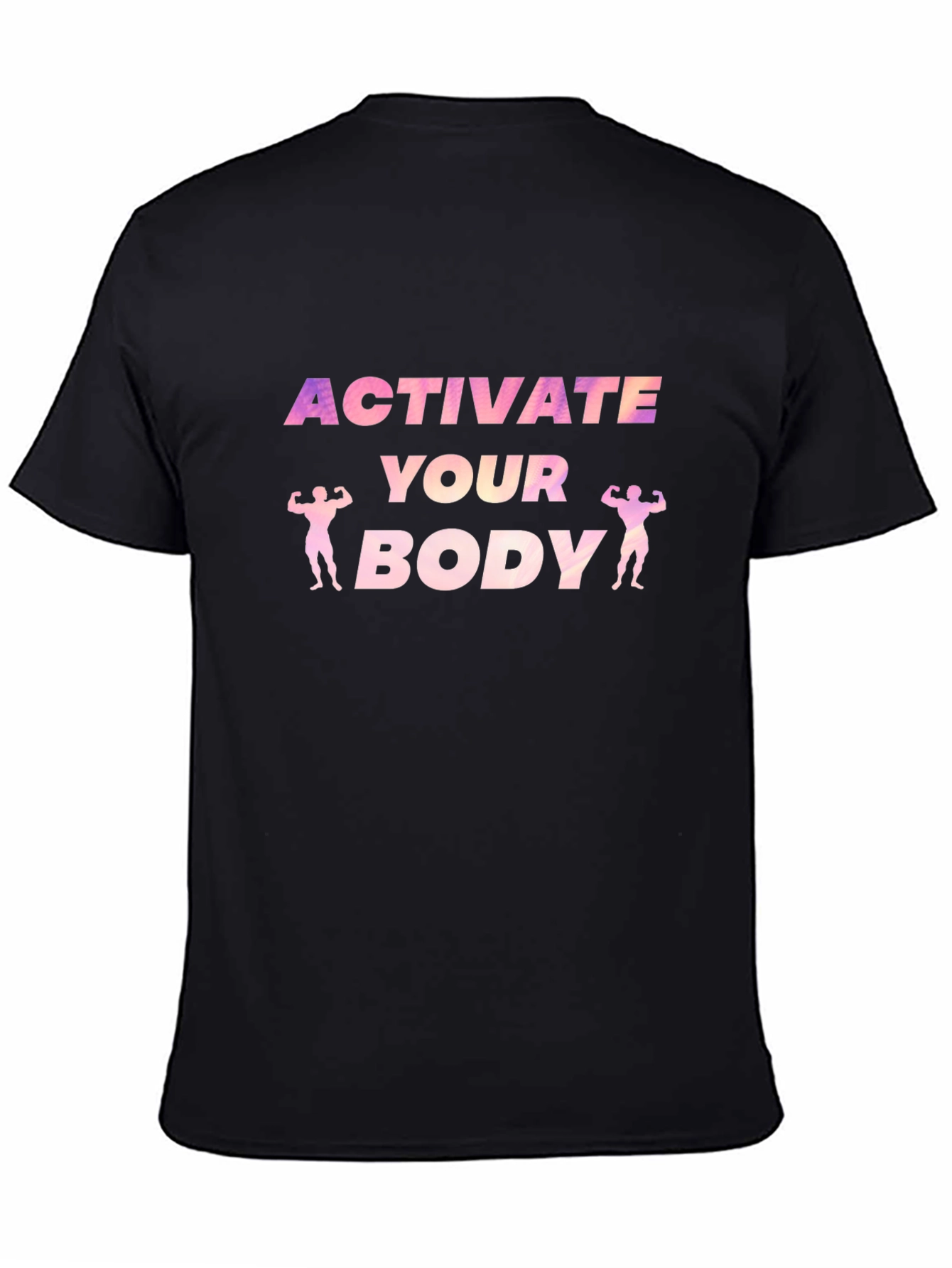 Activate Your Body Graphic Tee - Black