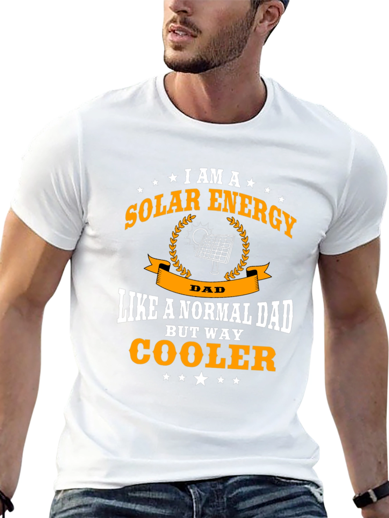 Solar Energy Dad T-Shirt - Cooler Than Normal!