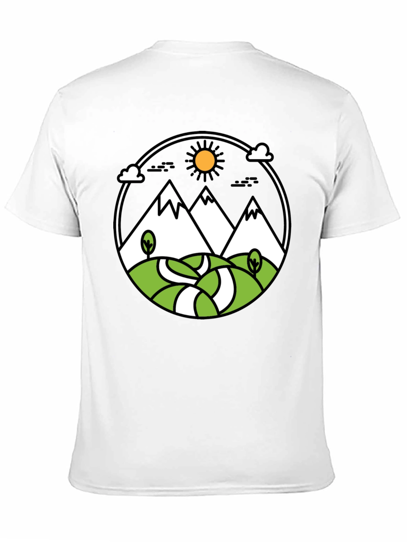 Mountain Graphic Tee - Outdoor Adventure Shirt