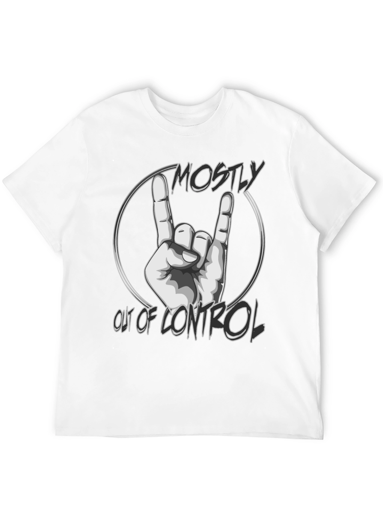 Mostly Out Of Control Graphic T-Shirt