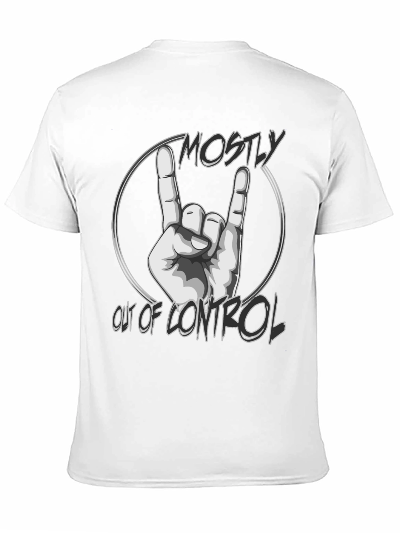 Mostly Out Of Control Graphic T-Shirt