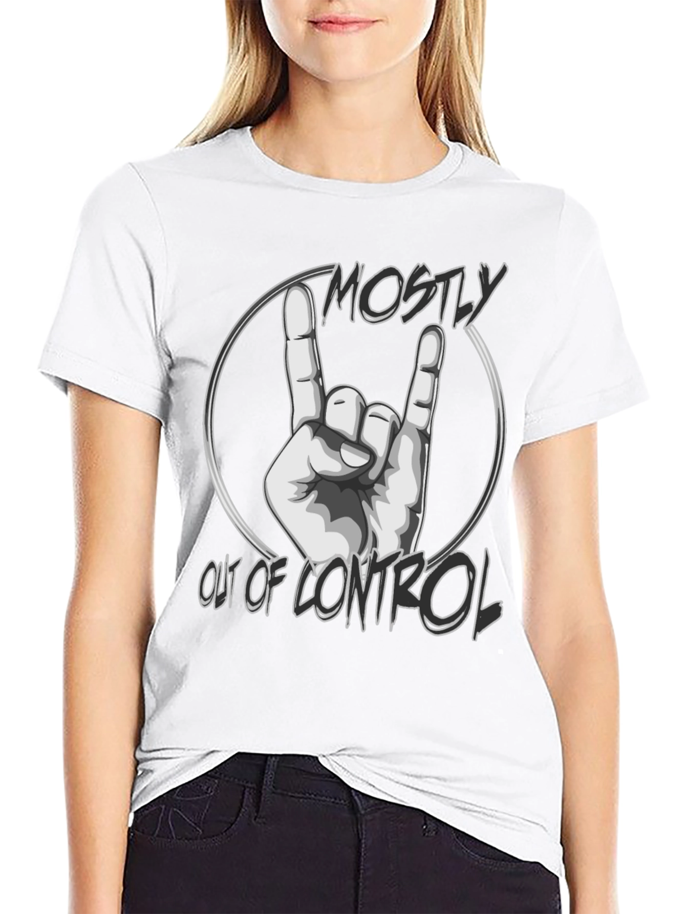 Mostly Out Of Control Graphic T-Shirt