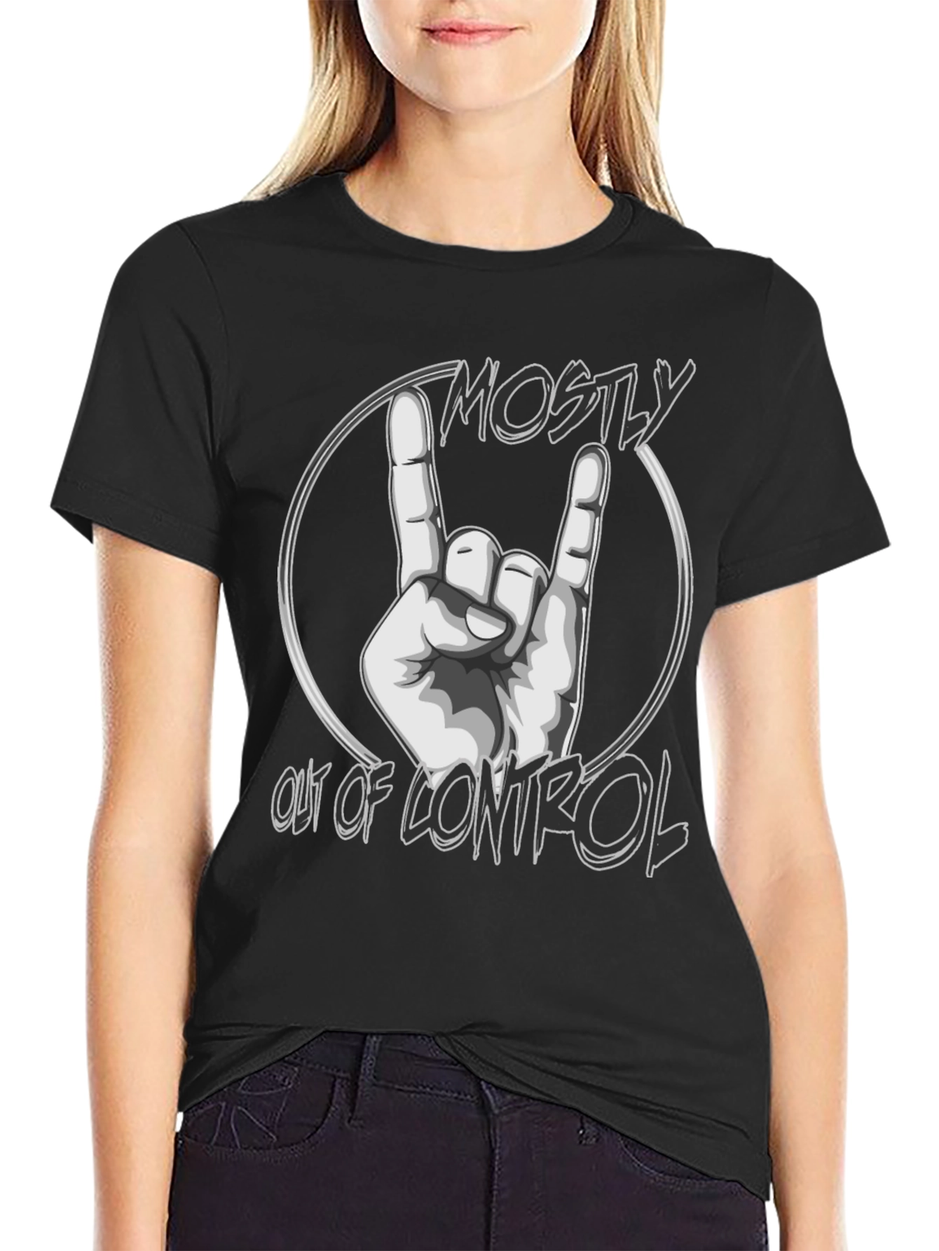 Mostly Out Of Control Graphic T-Shirt