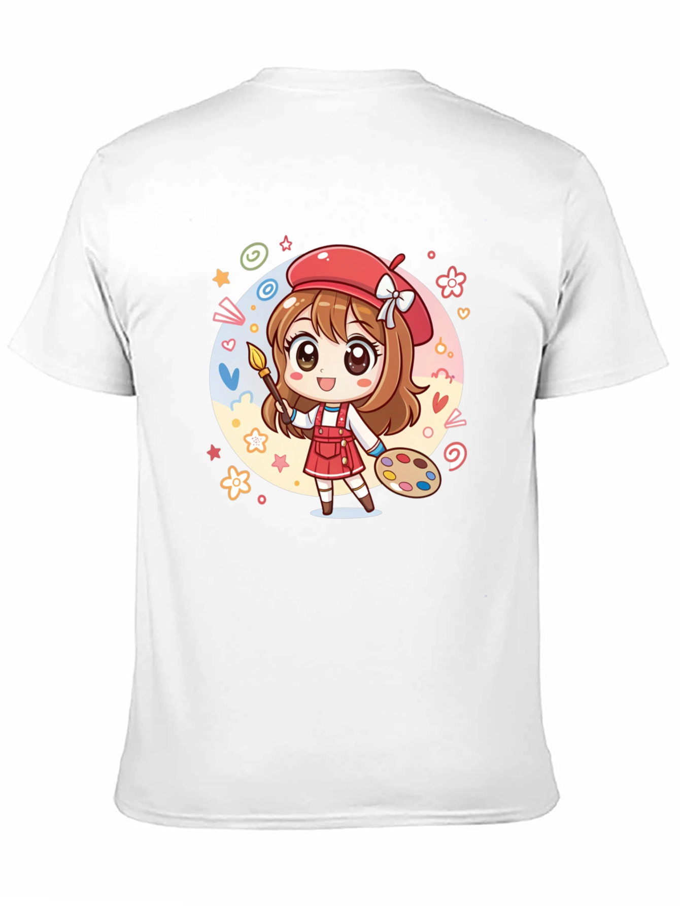 Cute Anime Artist Graphic T-Shirt