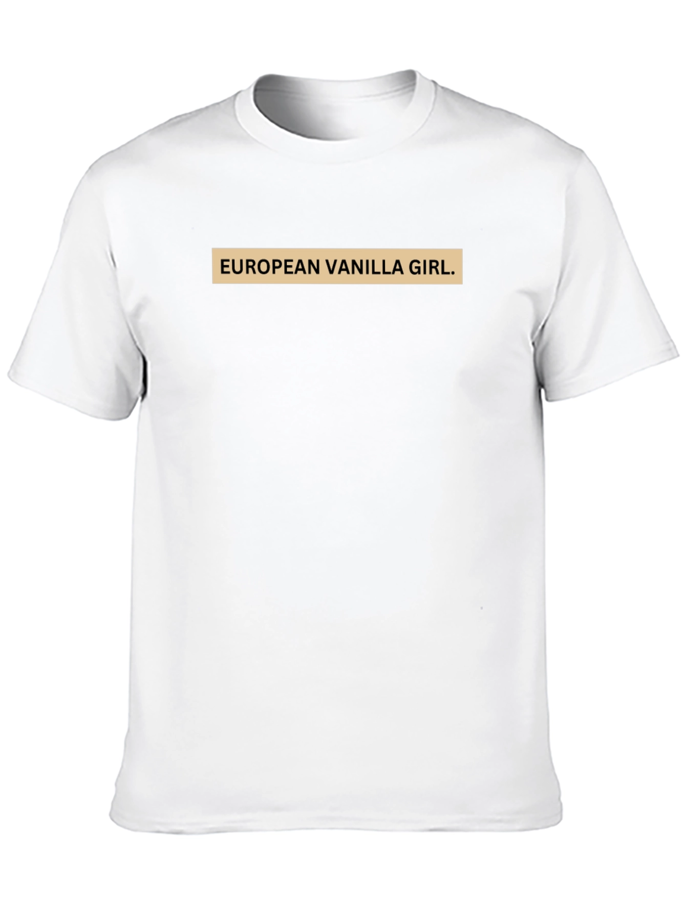 European Vanilla Girl Graphic Tee