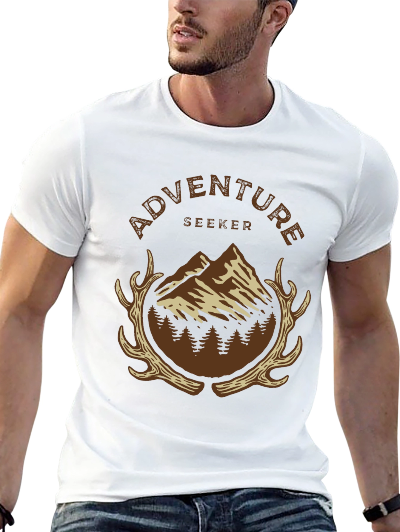 Adventure Seeker Graphic Tee - Nature Inspired Design